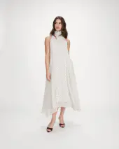 Valoria dress, ivoire