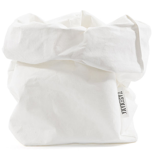 Uashmama paperipussi L, valkoinen