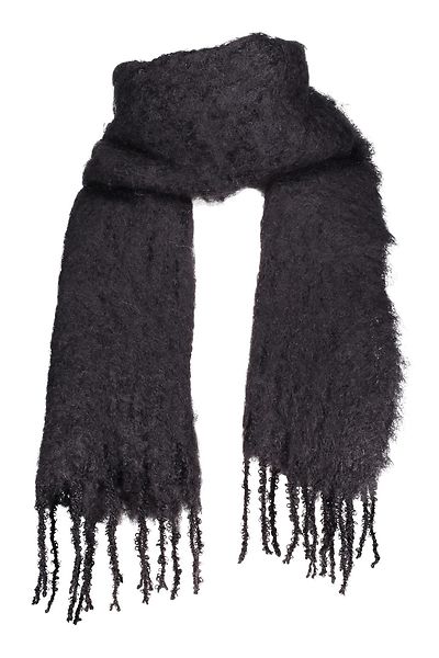 Aurora scarf 35x160, black