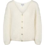 Cornelia mohair cardigan, white