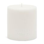 Pillar candle eco 10x10, off-white