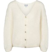 Cornelia mohair cardigan, white