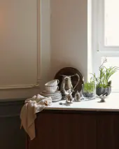 Sigrid pitcher 25,5cm, silver brass