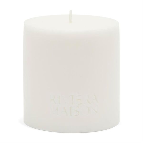Pillar candle eco 10x10, off-white