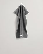 Organic premium towel 30x50, anchor grey