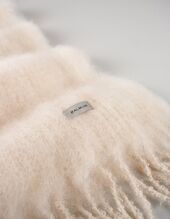 Aurora scarf 35x160, full cream