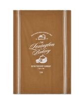 Bakery printed kitchen towel, fudge