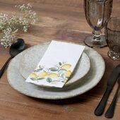 Napkin with Lemons