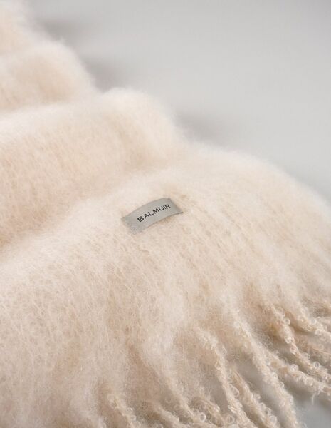 Aurora scarf 35x160, full cream