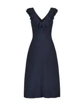 Kaya dress, oxford navy