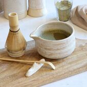 Matcha set, cream