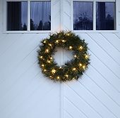 Russian pine -kranssi 50cm