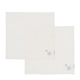 Aspen snowflake napkin set of 2pcs