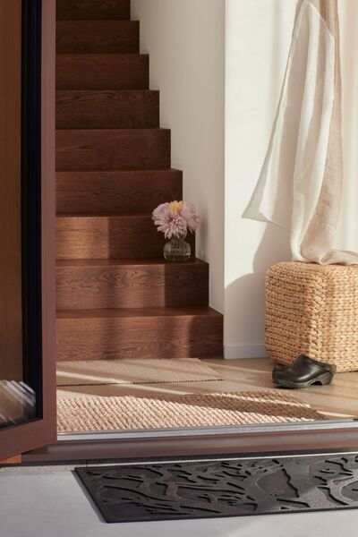 Julia juuttimatto 60x90, natural grey