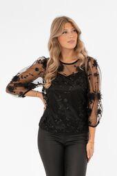 Florence blouse, black