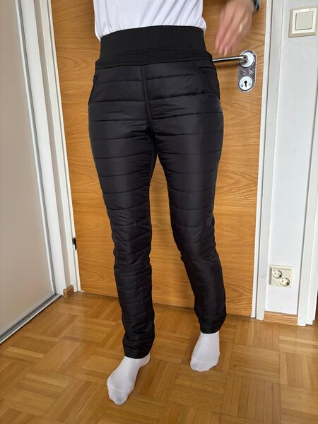 Frost and Flame padded trousers, black