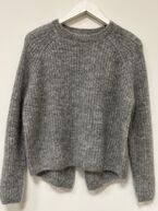 Keaton sweater, grey melange