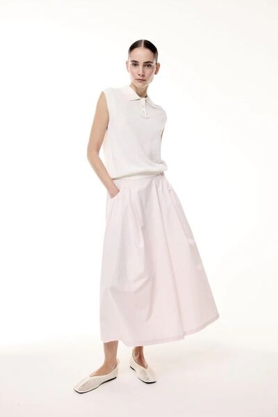 Maple skirt, Barely pink