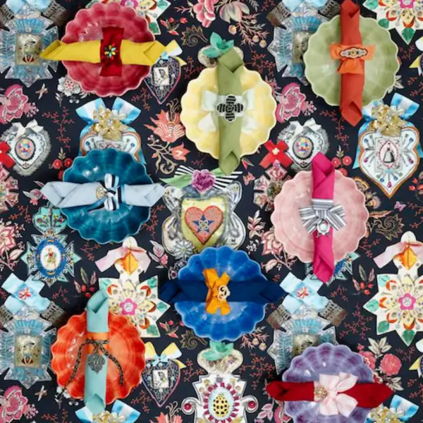 Oyster bowl 24cm, light blue