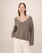 Salvador knit, taupe