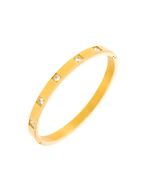 Celeste bangle, gold
