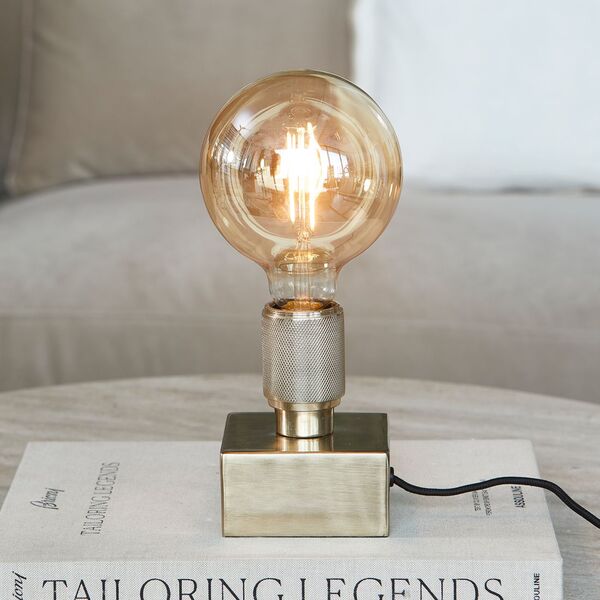 Lobby loft table lamp, gold