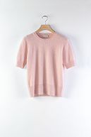 Tina short sleeve shirt, rhubarb