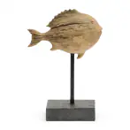 Fish statue S