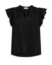 Tea Linen Blouse, Black