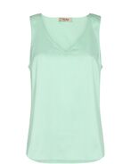 Astrid silk tank top, brook green