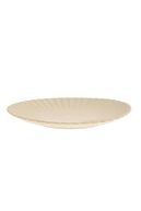 Flora large plate, beige