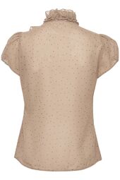 Lilja shirt, praline dot