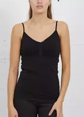 Seamless camisole, black