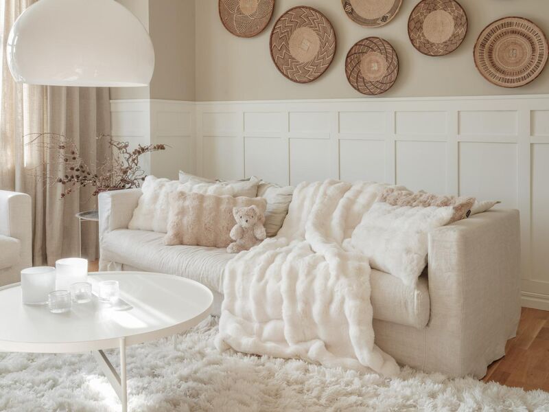 Misty cushion 40x60, ivory