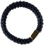 Fat hair ties, navy blue