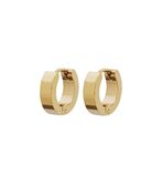 fave hoops, gold
