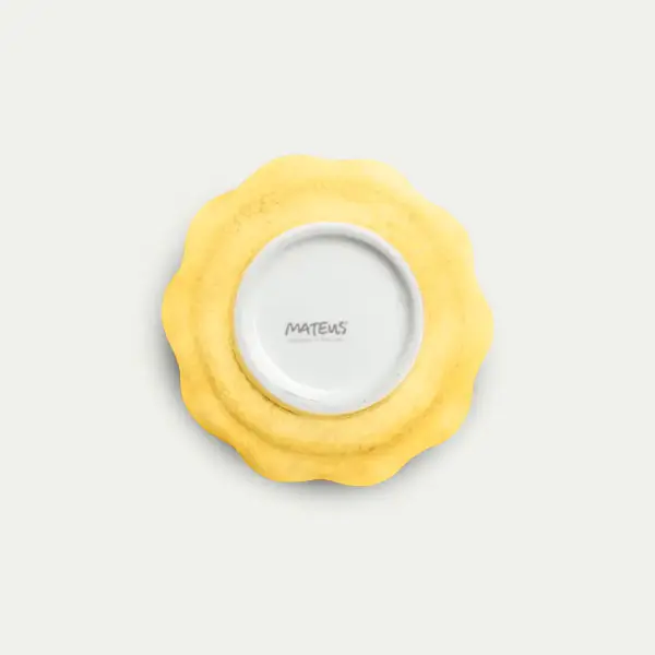 Oyster bowl 13cm, yellow