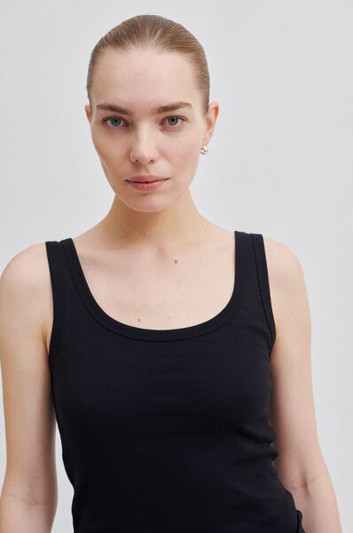 Ambra tank top, black