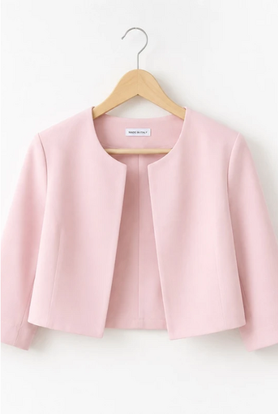 Audrey bolero, pink