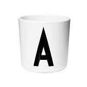 Personal eco cup (A-Z), white