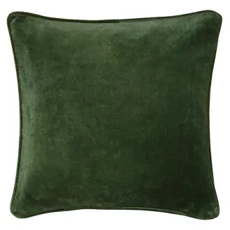 Velvet cushion cover 50x50, forest