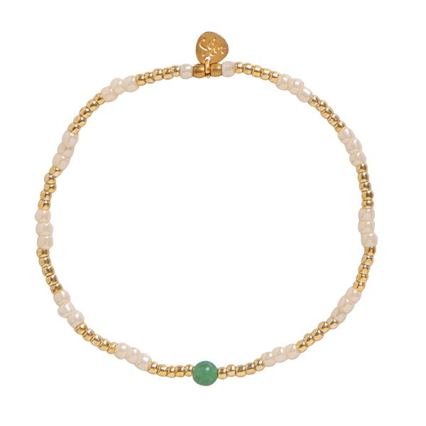 Splash aventurine bracelet