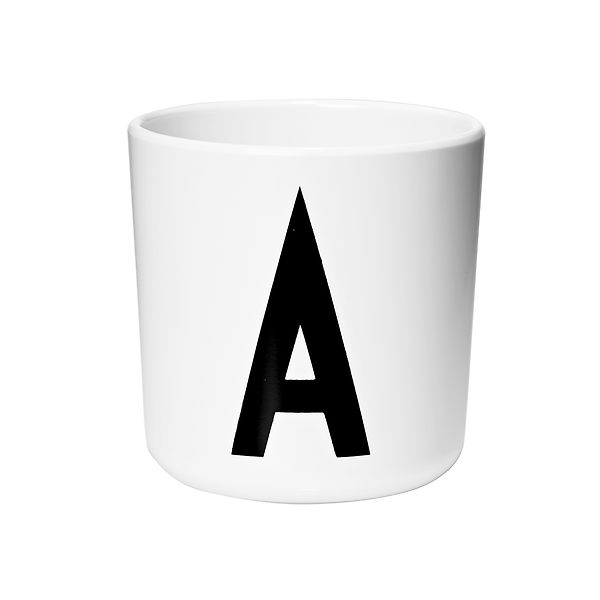 Personal eco cup (A-Z), white