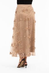 Florence skirt, Antique gold