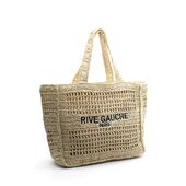 Taleen crochet rive gauche bag, beige