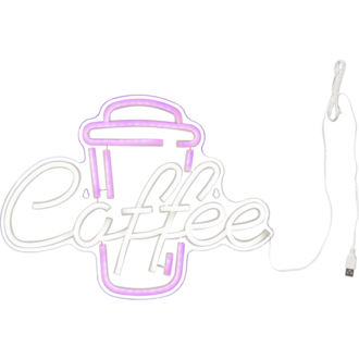 Plexy seinäkoriste, coffee