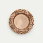 Bubbles plate 28cm, cinnamon