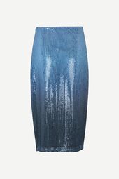 Saagneta skirt, ombre heron
