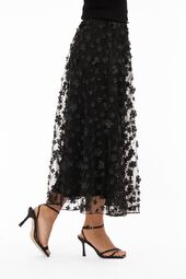 Chateau skirt, black