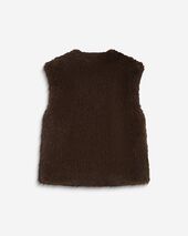 Aelio vest, chocolat